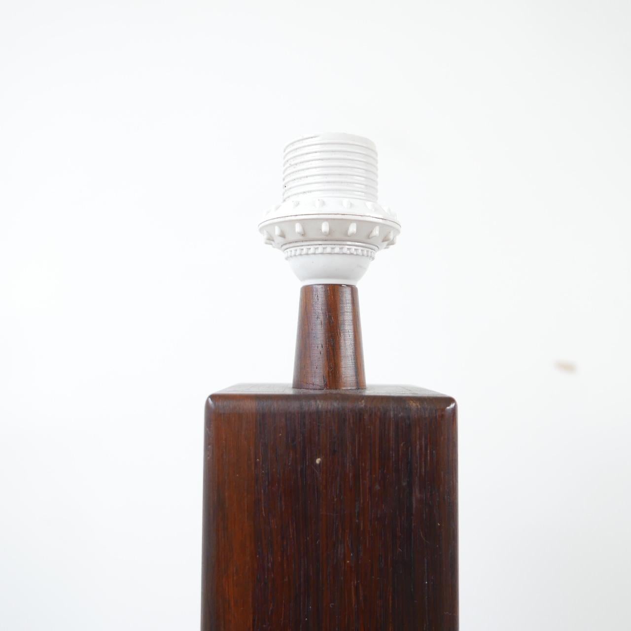 Teak Mid-Century Swedish Table Lamp For Sale 2