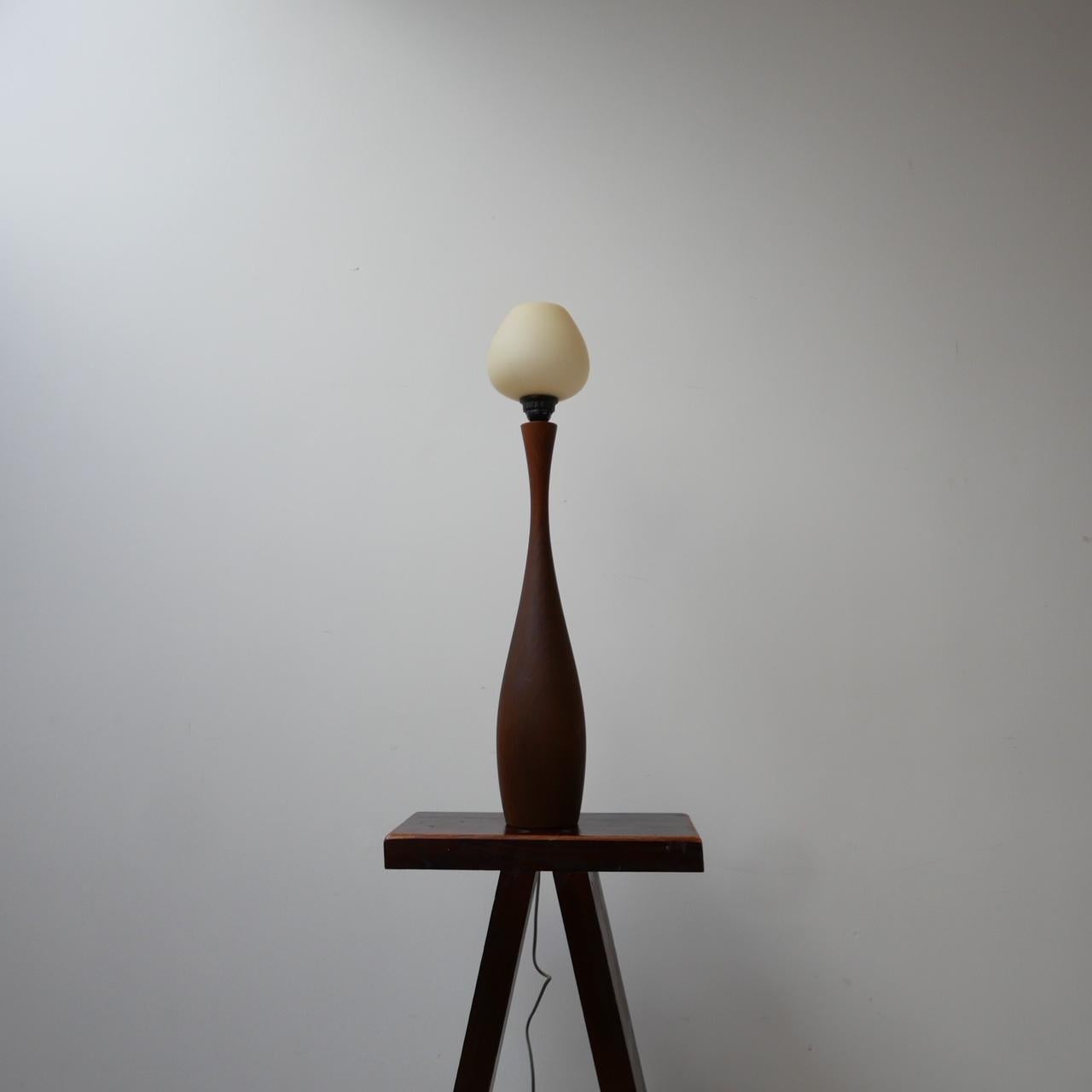 Teak Mid-Century Swedish Table Lamp 3