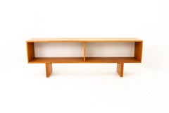 Teak Mid Century Bookcase Display Hutch