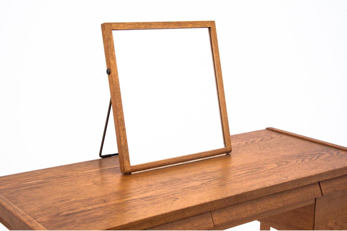 Teak midcentury dressing table-vanity, proj. B. Fridhagen, lata 60. In Good Condition In Chorzów, PL