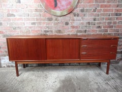 Teak minimalist retro 1960s sideboard beautifully clean architectural lines