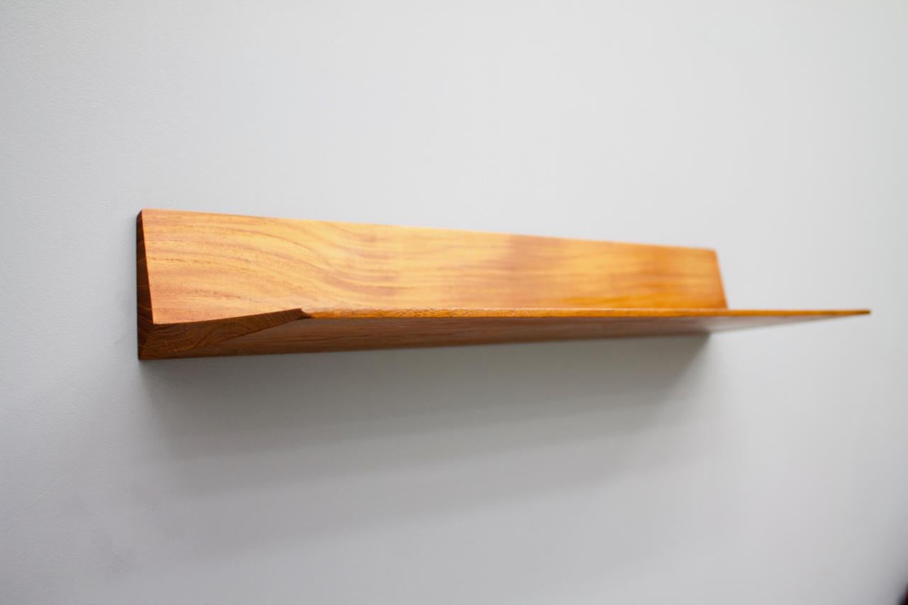 Mid-20th Century Teak Mirror and Console by Aksel Kjersgaard and Th. Poss' Eftf Copenhagen 1960s