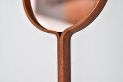 Teak Mirror Bech & Starup Den Permanente Copenhagen 1967 Denmark