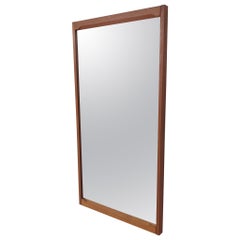Teak Mirror by Aksel Kjersgaard, Denmark, 1960's