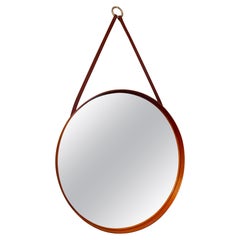 Miroir en teck par Glas Mäster - Markaryd, Suède années 1950 - Modèle n° 103