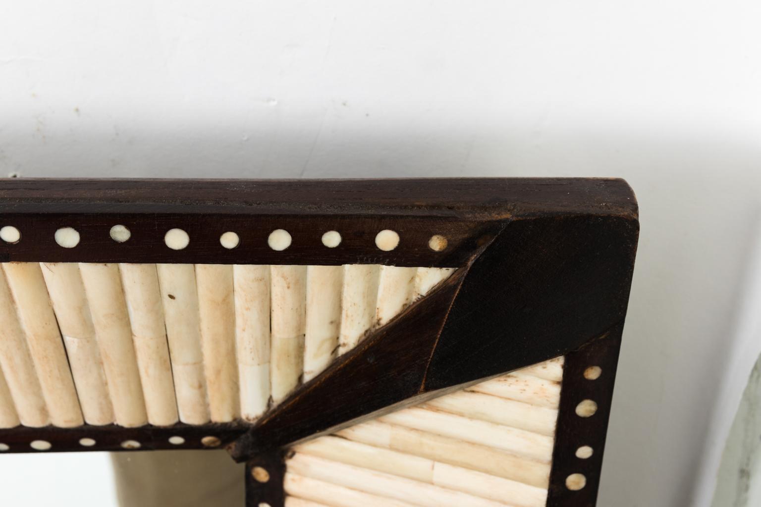 bone inlay mirror