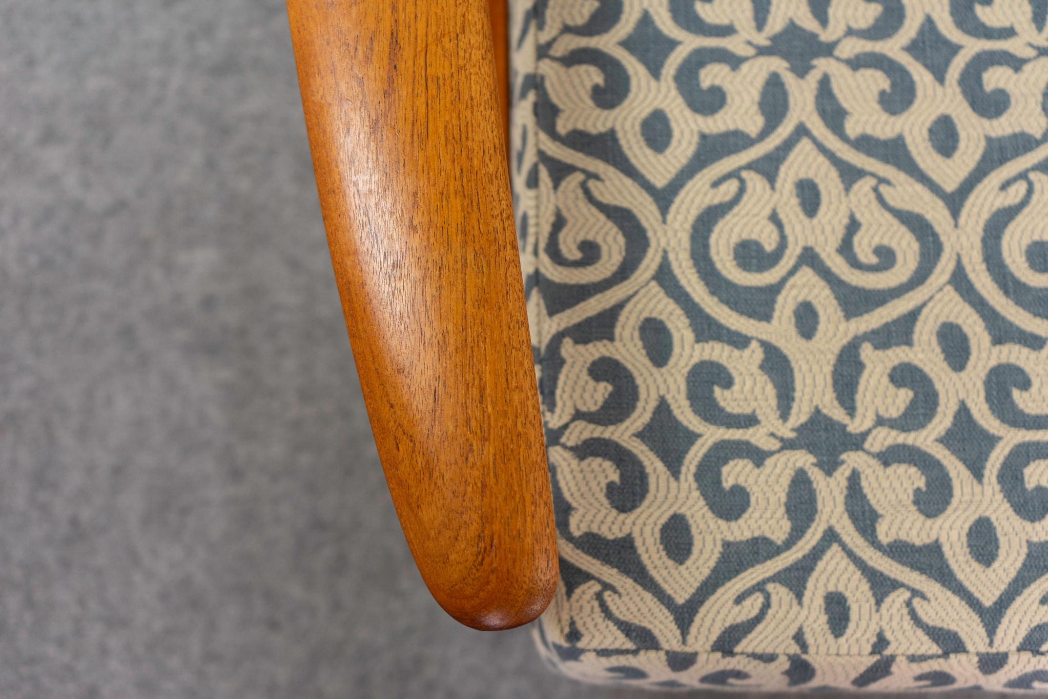 Teakholz-Sofa Modell 128 von Grete Jalk (Dänisch)