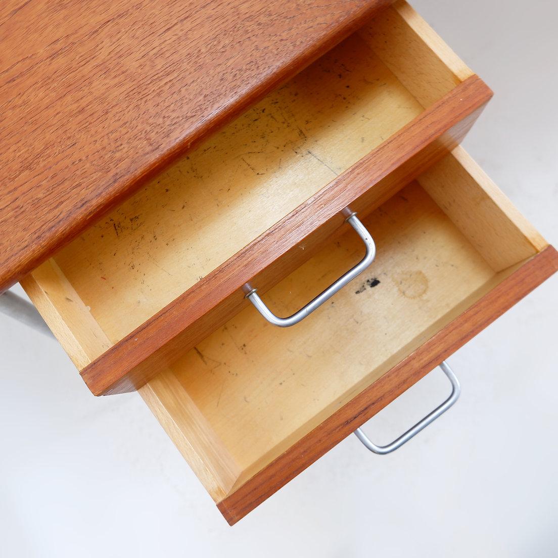 Danese Teak Model 202 Desk by Børge Mogensen, 1950s in vendita
