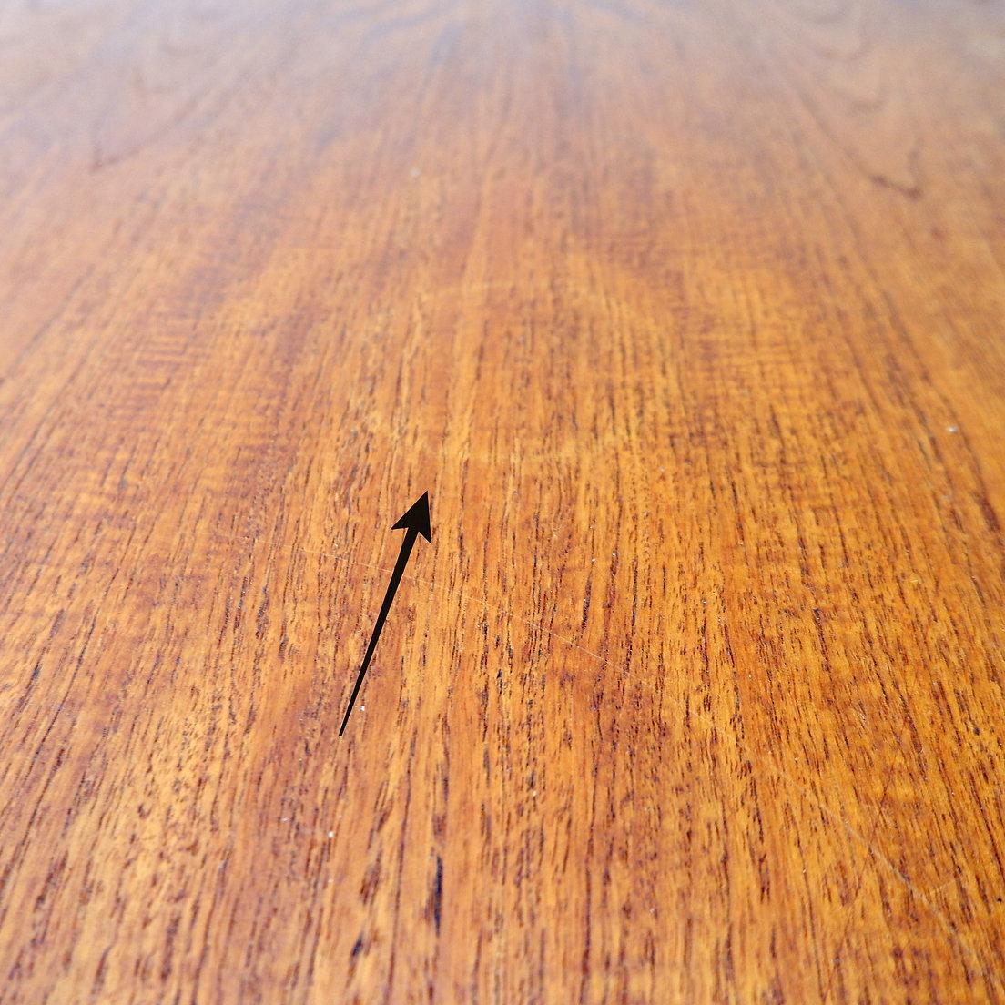 XX secolo Teak Model 202 Desk by Børge Mogensen, 1950s in vendita