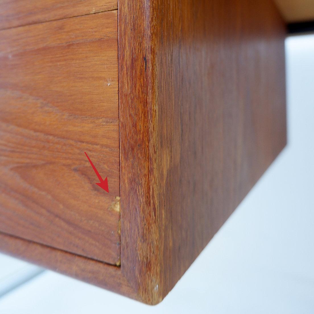 Teak Model 202 Desk by Børge Mogensen, 1950s in vendita 1
