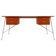 Teak Model 202 Desk by Børge Mogensen, 1950s
