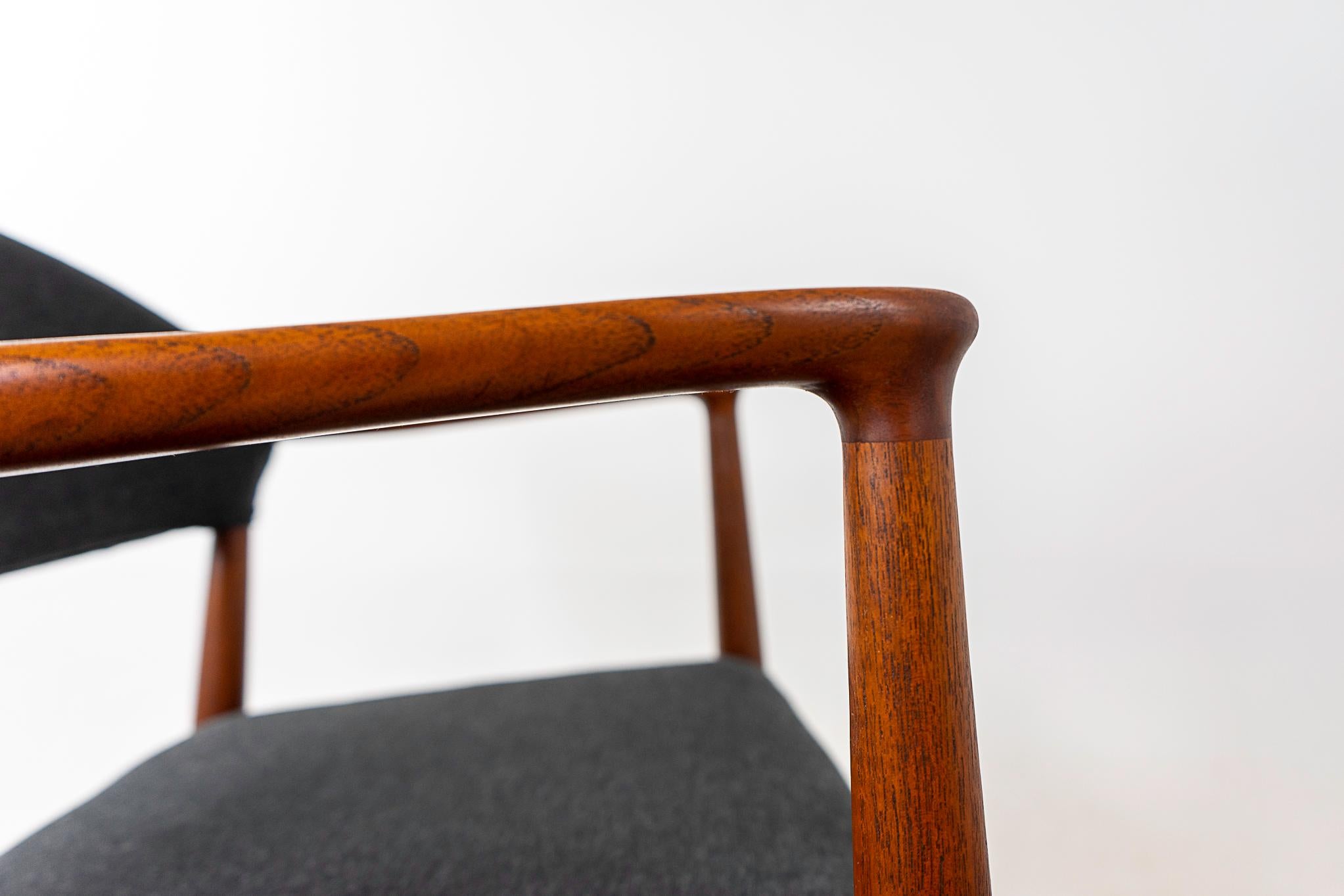 Teak Model 223 Arm Chair by Kurt Olsen 1