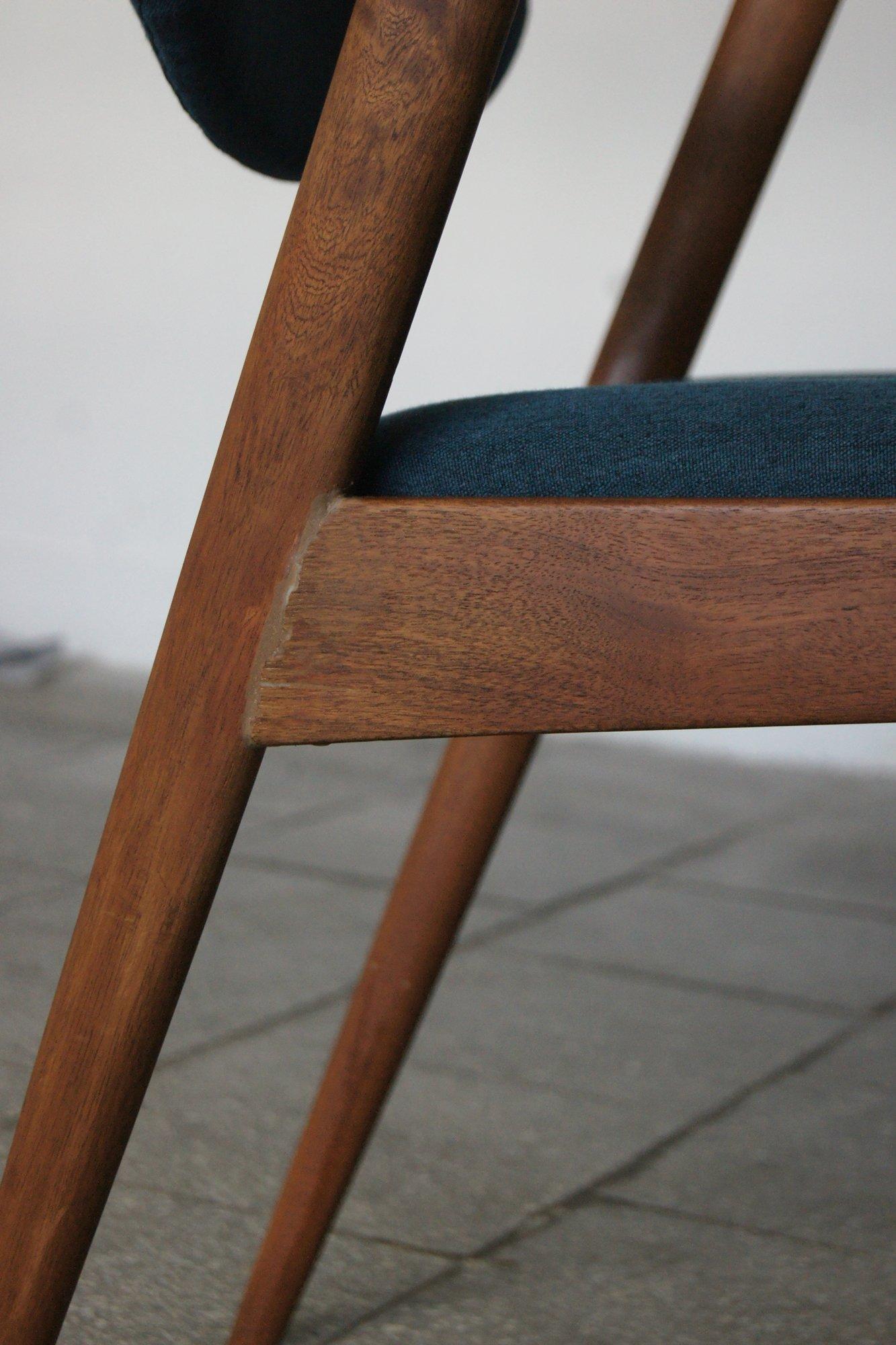 Sedie Model 42 in teak di Kai Kristiansen per Schou Andersen, set di 6 sedie in vendita 5
