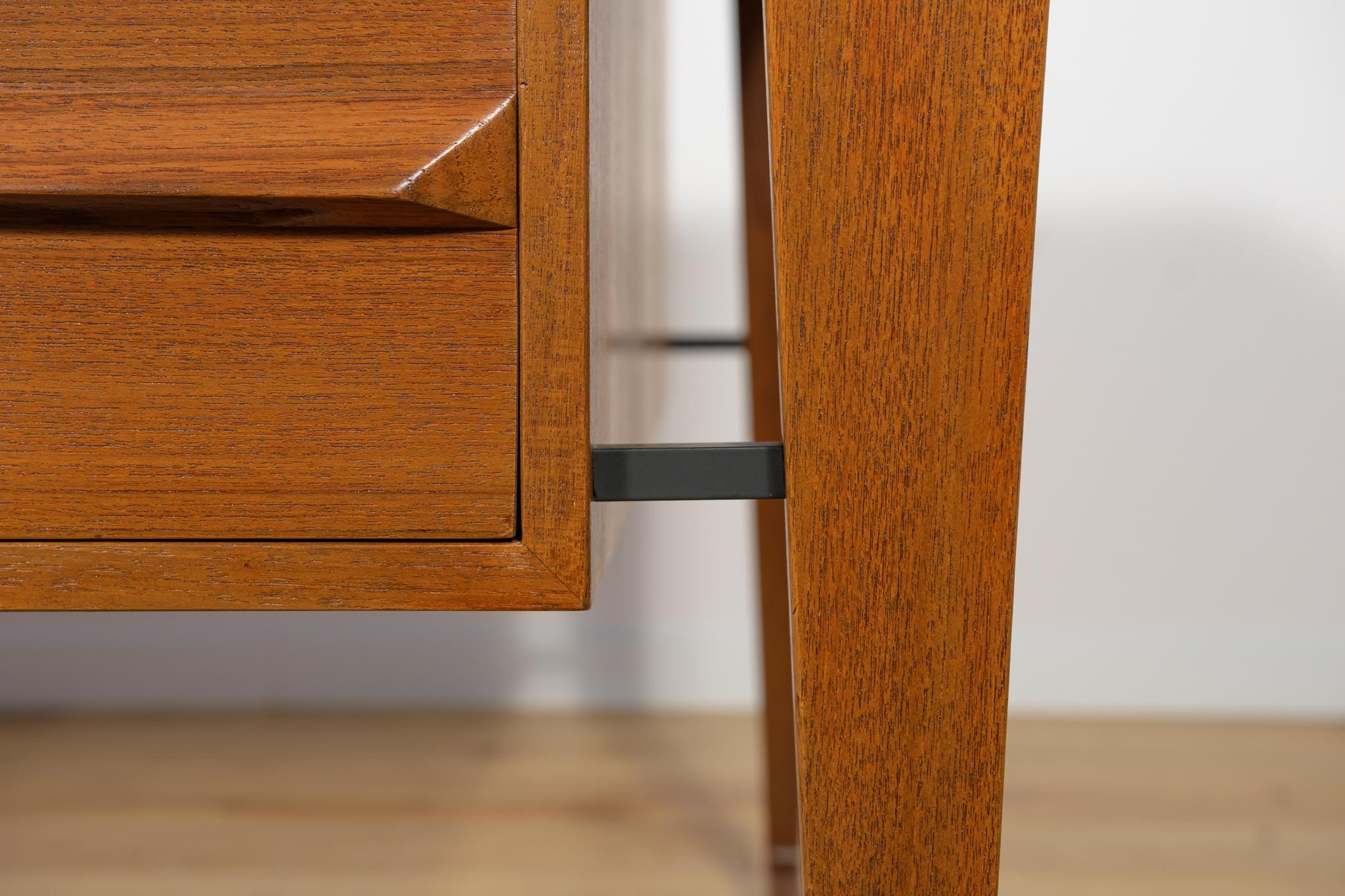 Scrivania Model 70 in teak di Kai Kristiansen per Feldballes Møbelfabrik, anni '60 in vendita 11