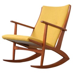 Teak Model 97 Rocking Chair by Holger Georg Jensen for Kubus