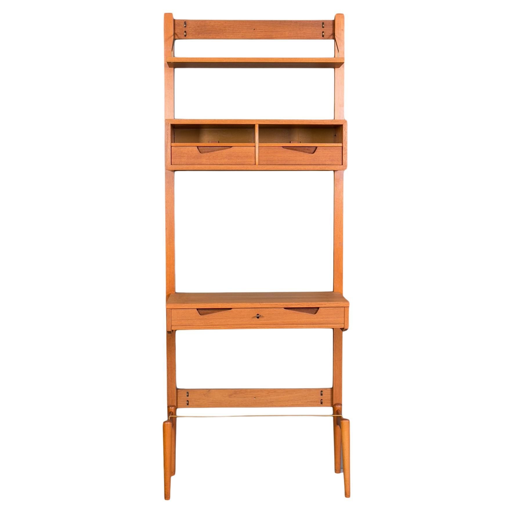 Teak Modular Wall Unit, Rival, Brodrene Jatogs Mobelfabrik, Norway, 1960s For Sale