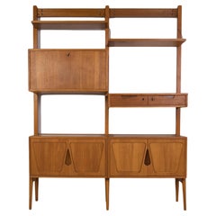 Teak Modular Wall Unit, Rival Brodrene Jatogs, Norway, 1960s