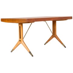 Table à manger « Napoli » en teck de David Rosn