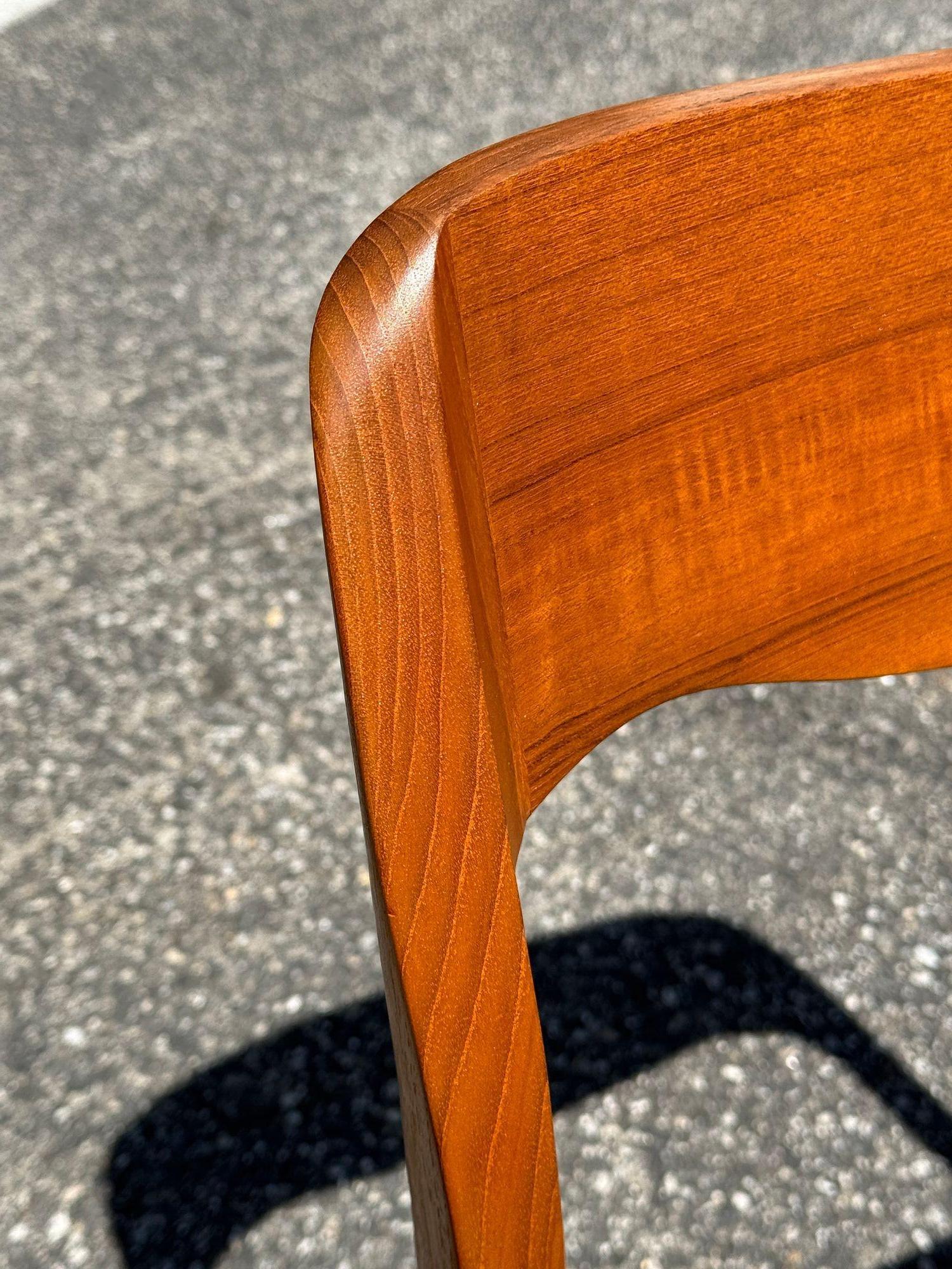 Sedie da pranzo Niels Moller Model 71 in teak In condizioni buone in vendita a Los Angeles, CA