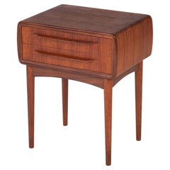 Teak Nightstand by Johannes Andersen for CFC Silkeborg, 1960s