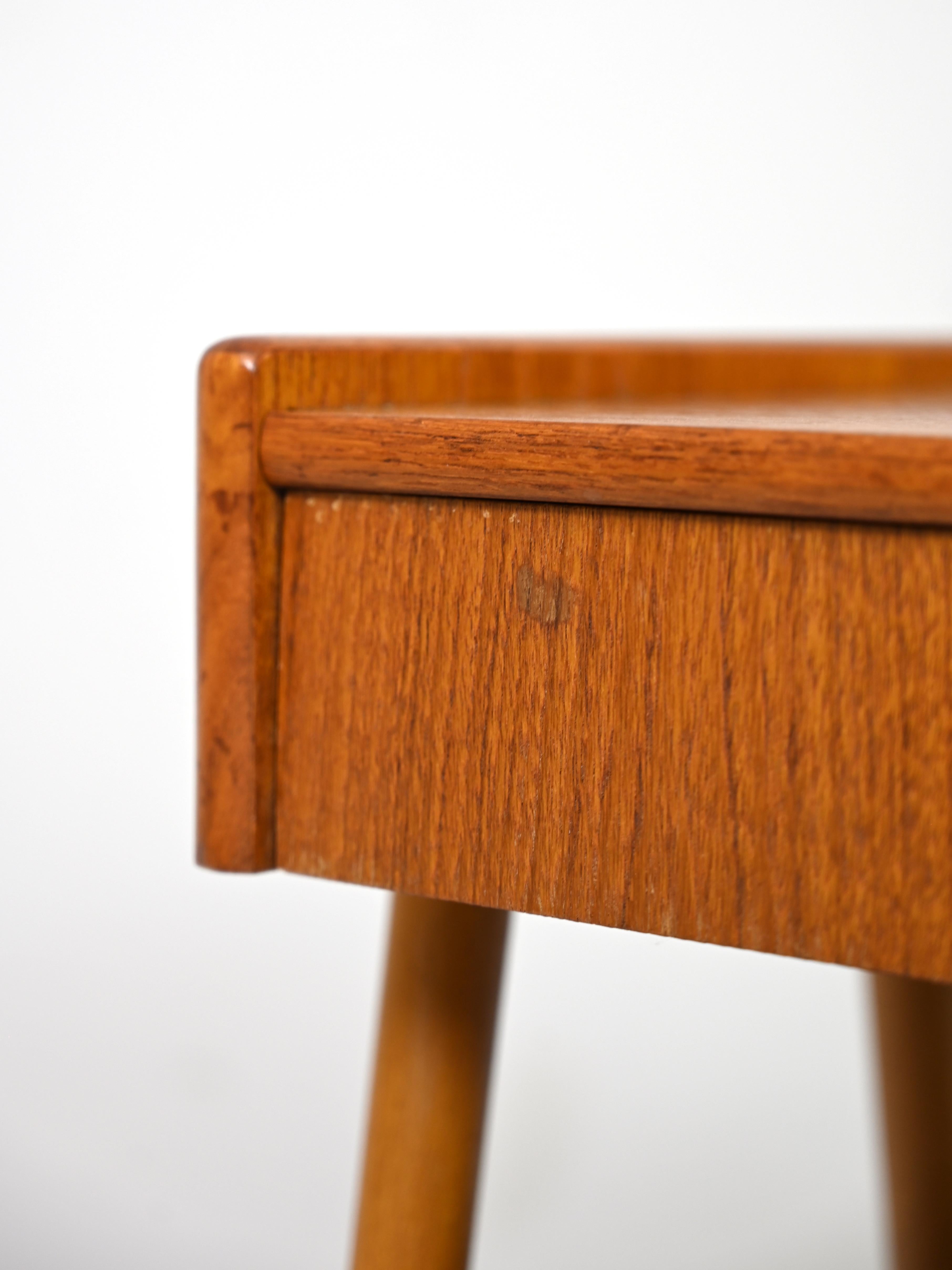 Teak Nightstand For Sale at 1stDibs