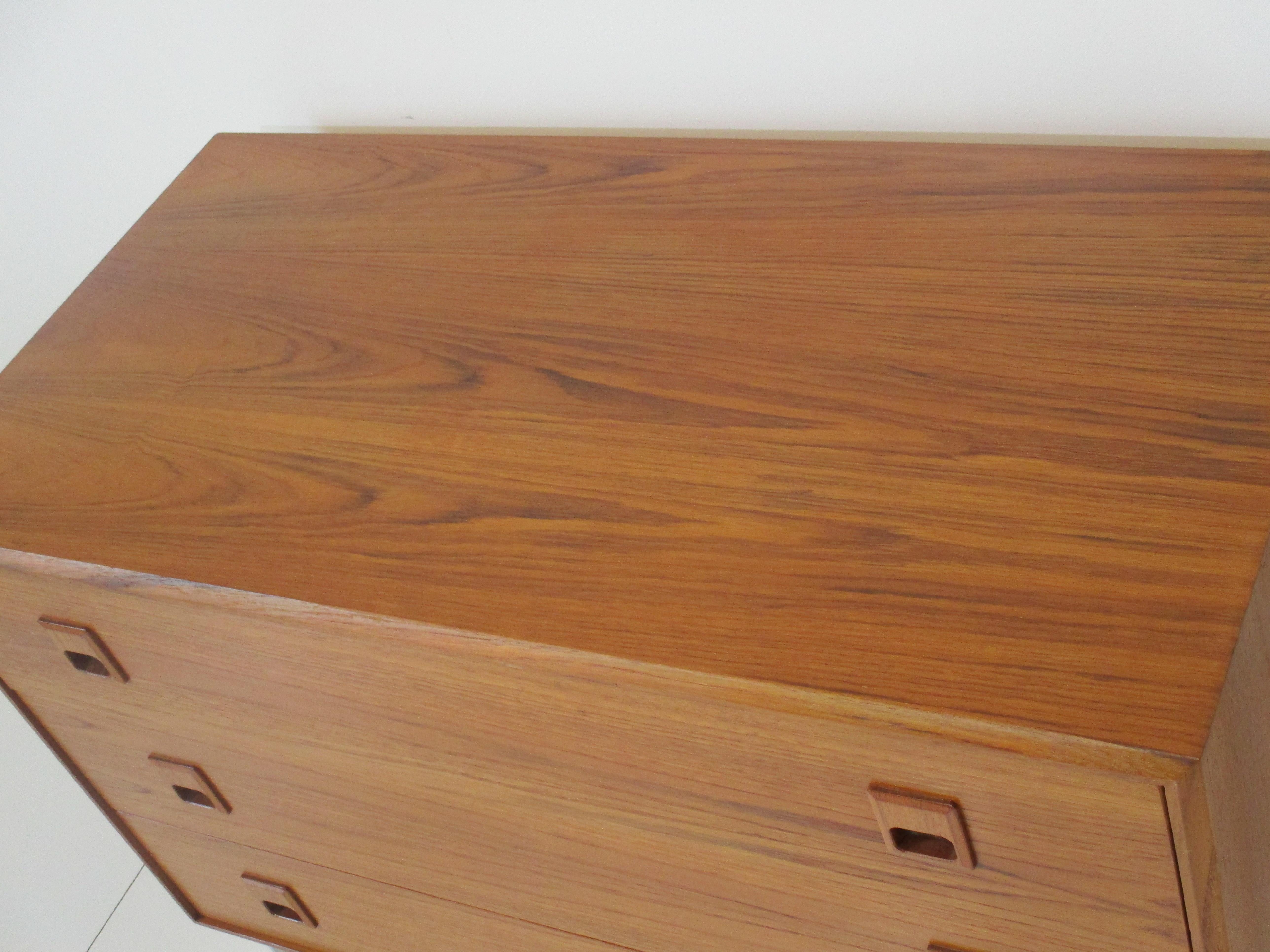 Teak Nightstand or Small Chest in the style of Vodder  2