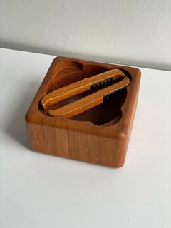 Teak Nutcracker and Bowl by Digsmed Nissen