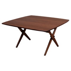 Teak & Oak Metamorphic Table, Arne Hovmand Olsen