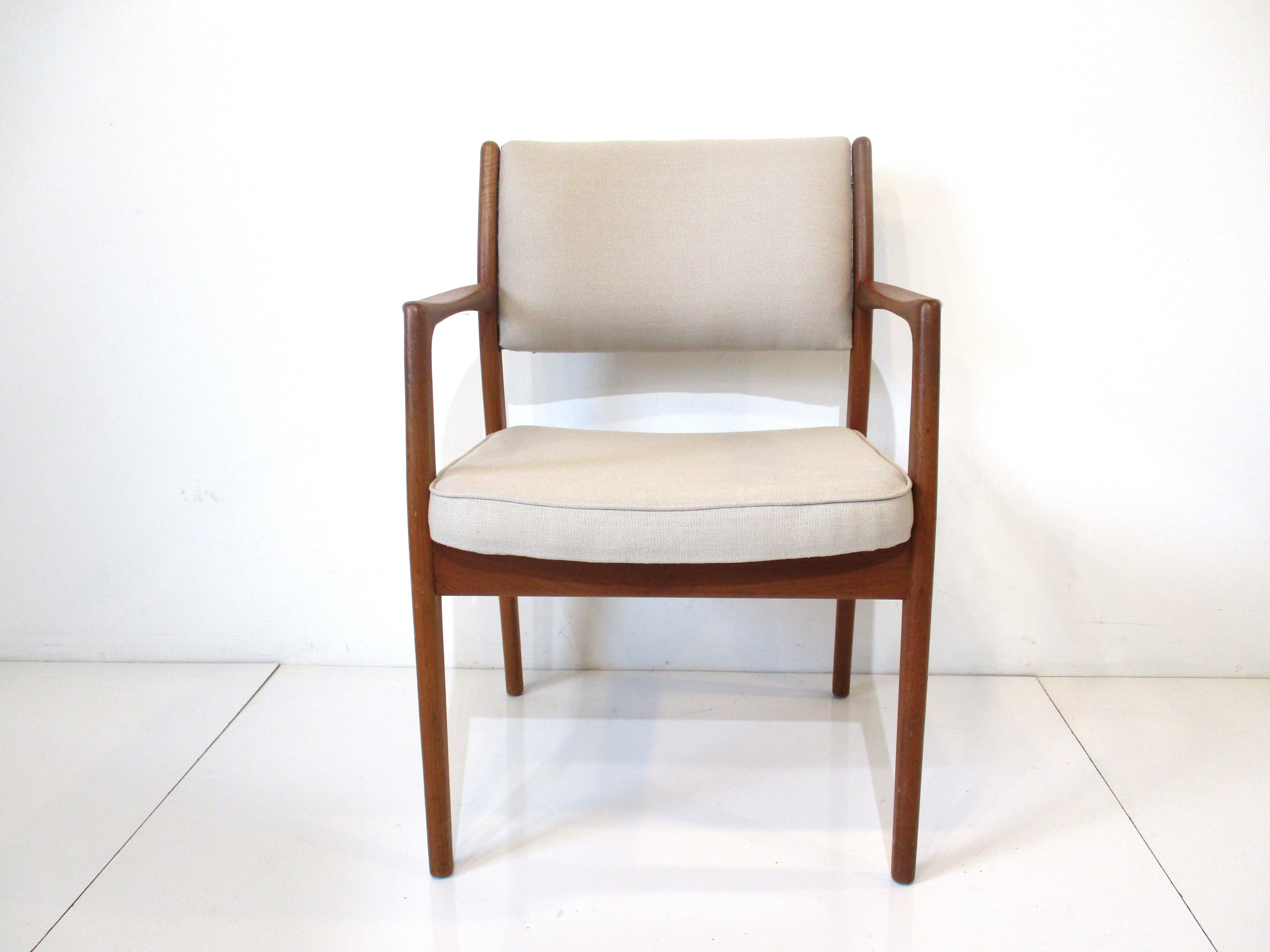 Mid-Century Modern Teak Occasional Chair by Dux / Ekselius, Ohlsson Sweden For Sale
