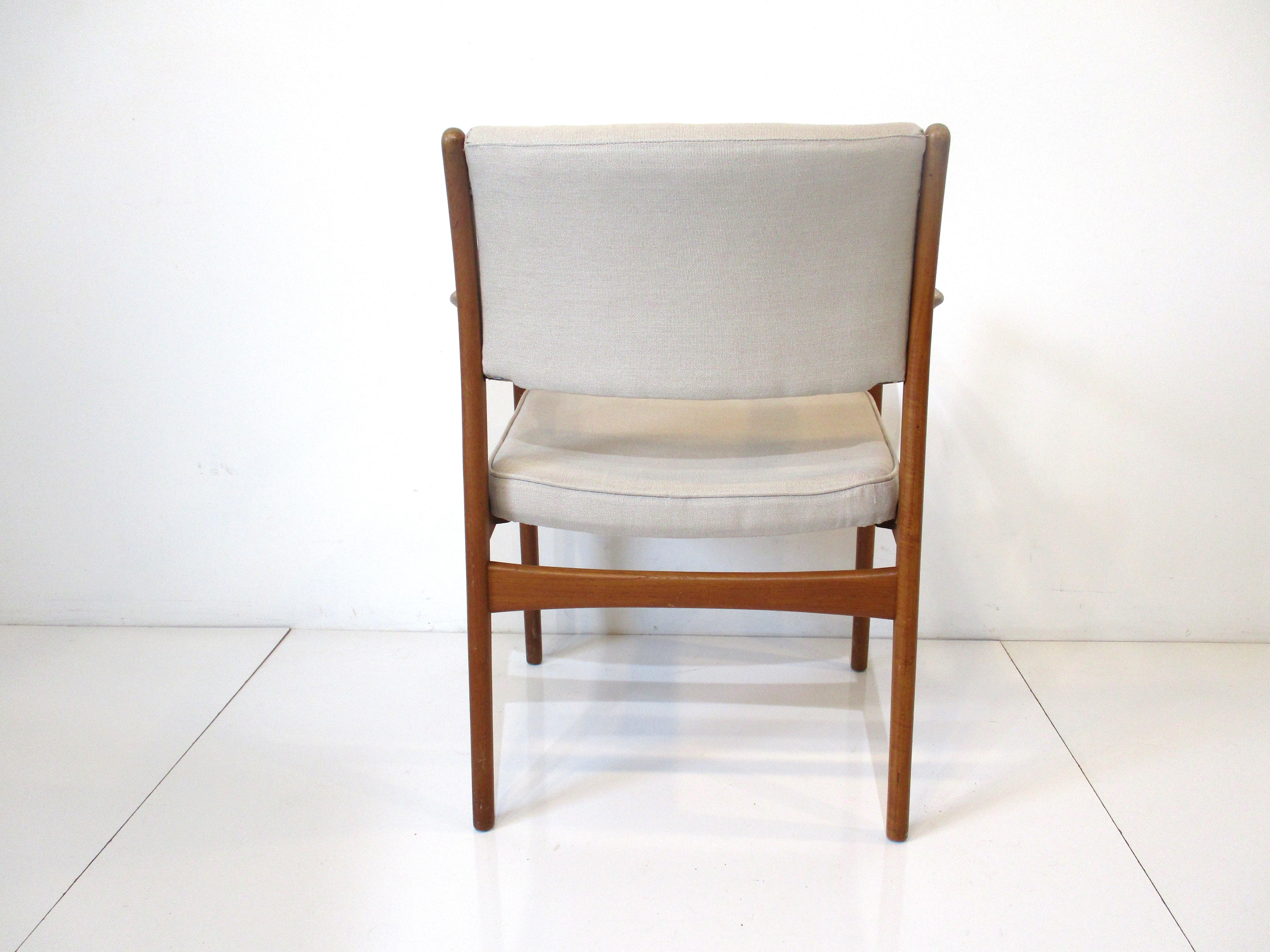 Teak Occasional Chair by Dux / Ekselius, Ohlsson Sweden In Good Condition For Sale In Cincinnati, OH
