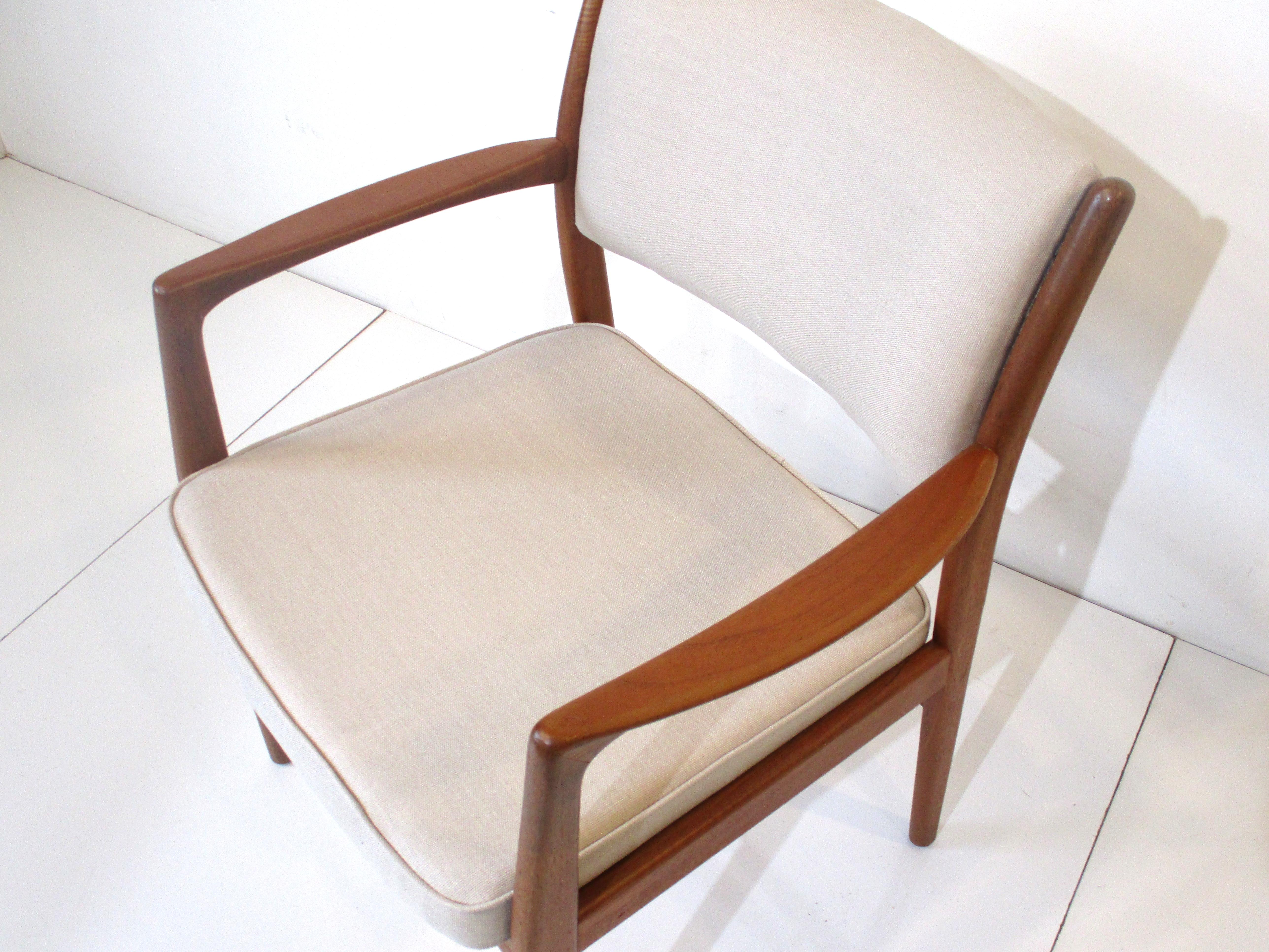 20th Century Teak Occasional Chair by Dux / Ekselius, Ohlsson Sweden For Sale