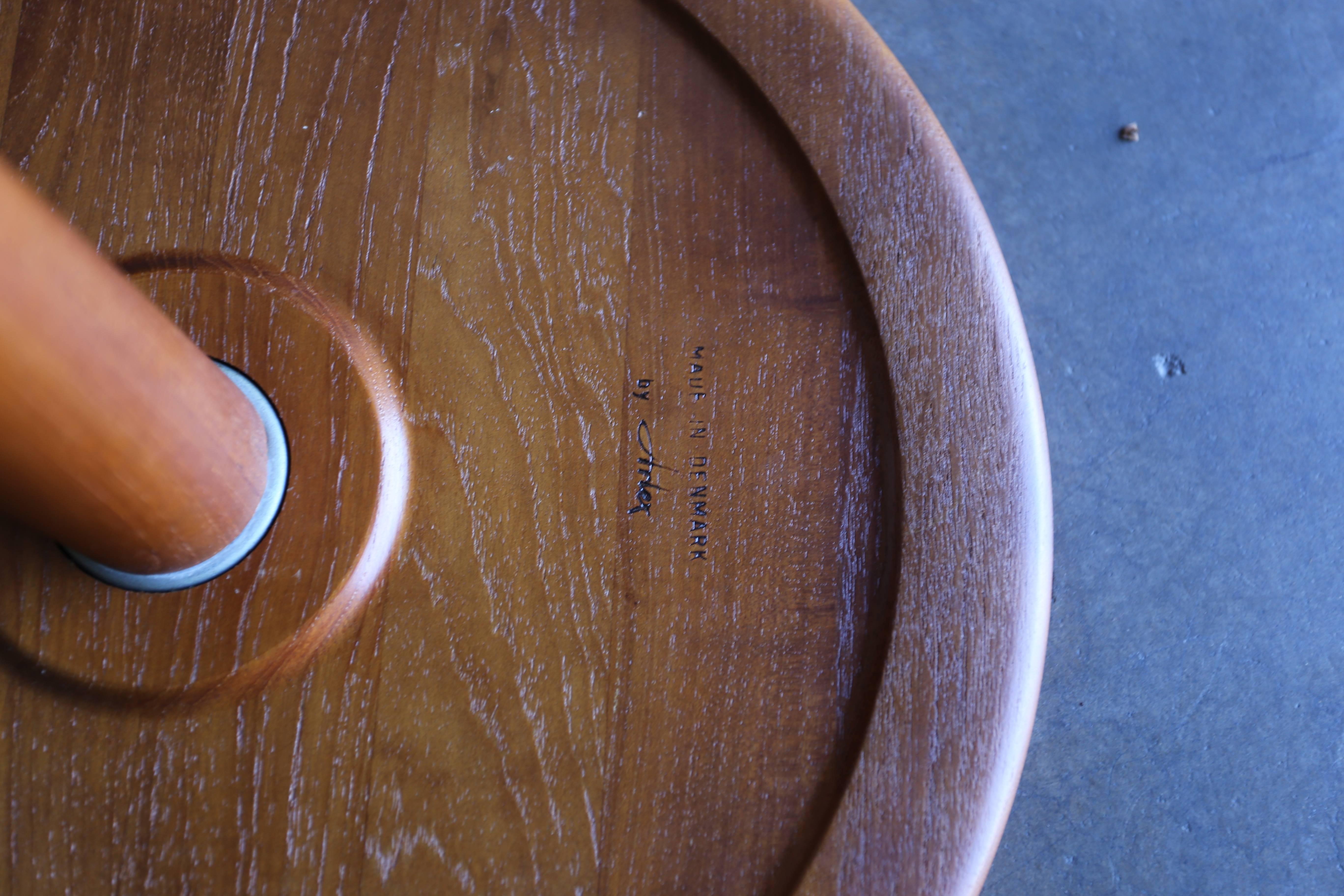 Teak Occasional Table by Hans Andersen for Artex In Good Condition In Costa Mesa, CA