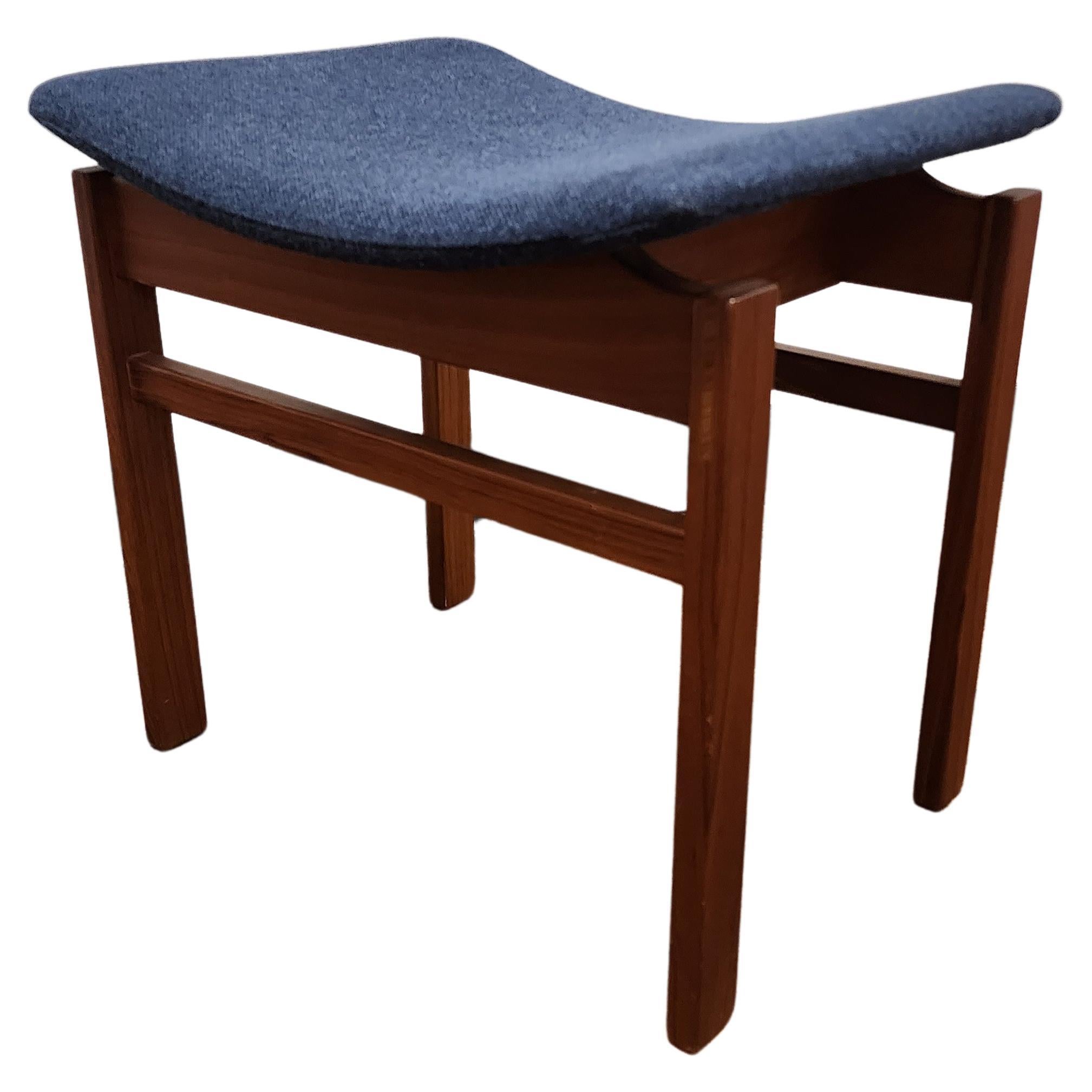 otomana de teca de Inger Klingenberg para France & Daverkosen
