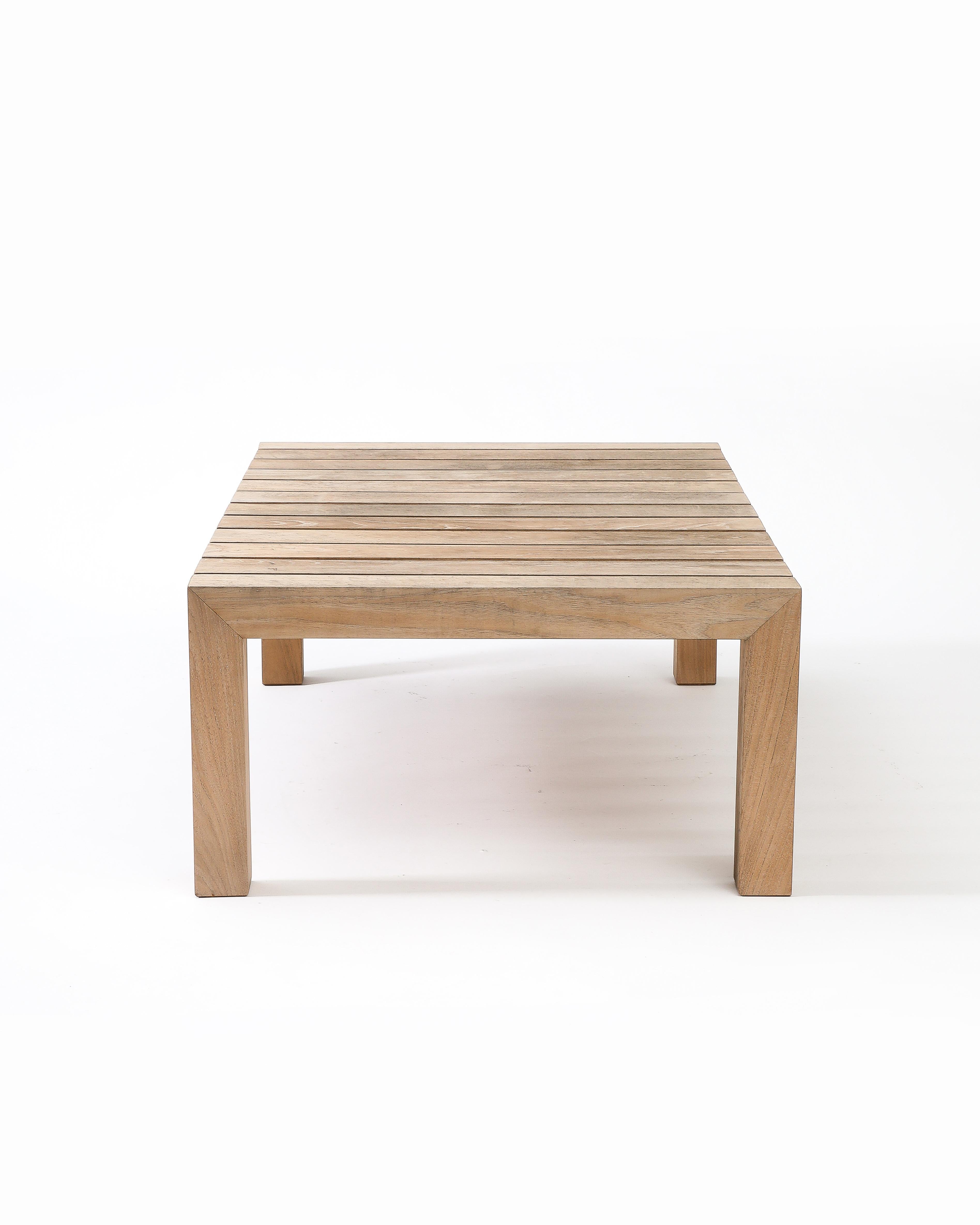 Outdoor-Tische aus Teakholz von Kingsley Bate, Virginia, Vereinigte Staaten (amerikanisch) im Angebot