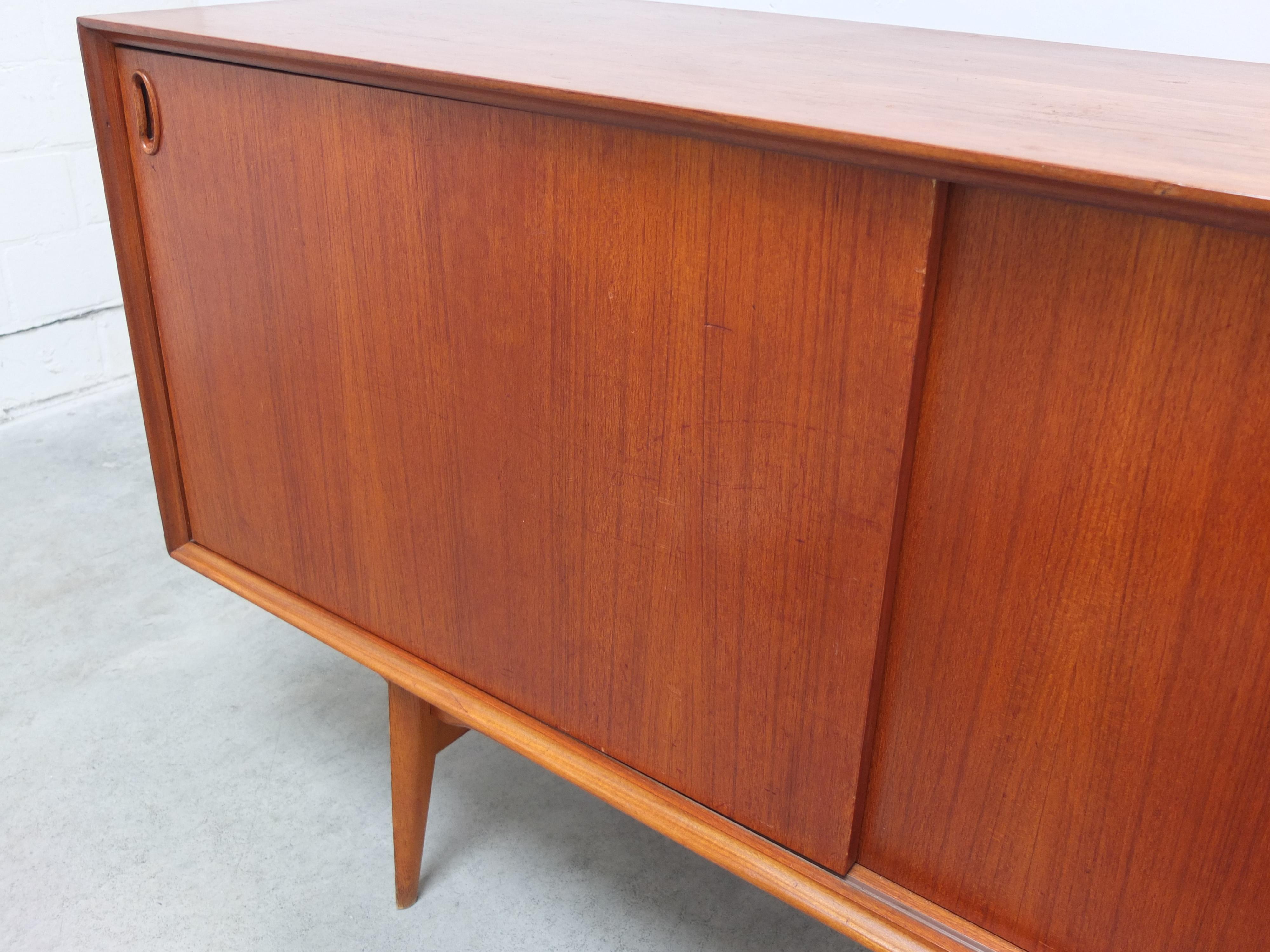 Teak 'Paola' Sideboard by Oswald Vermaercke for V-Form, 1959 5