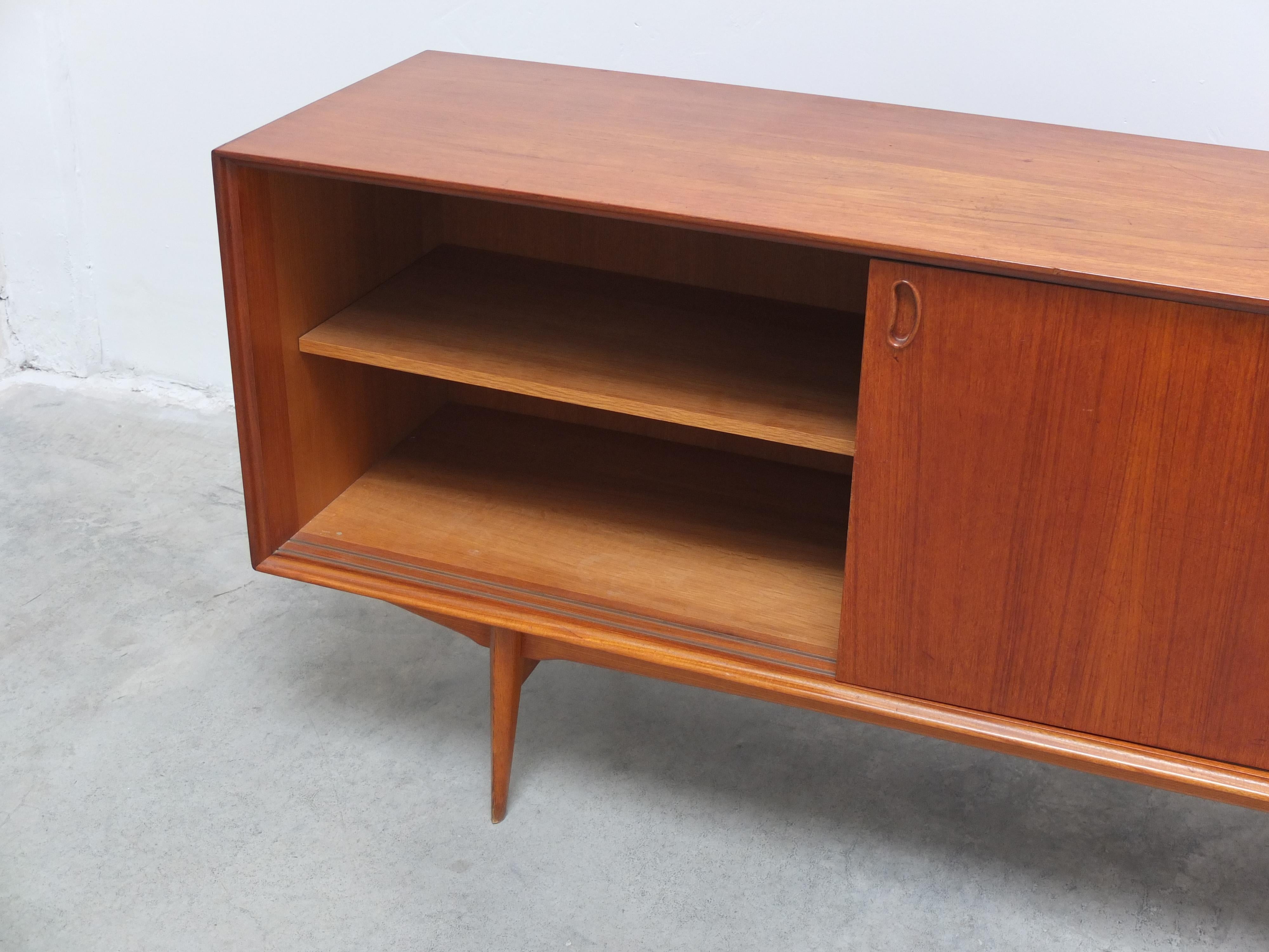 Teak 'Paola' Sideboard by Oswald Vermaercke for V-Form, 1959 7