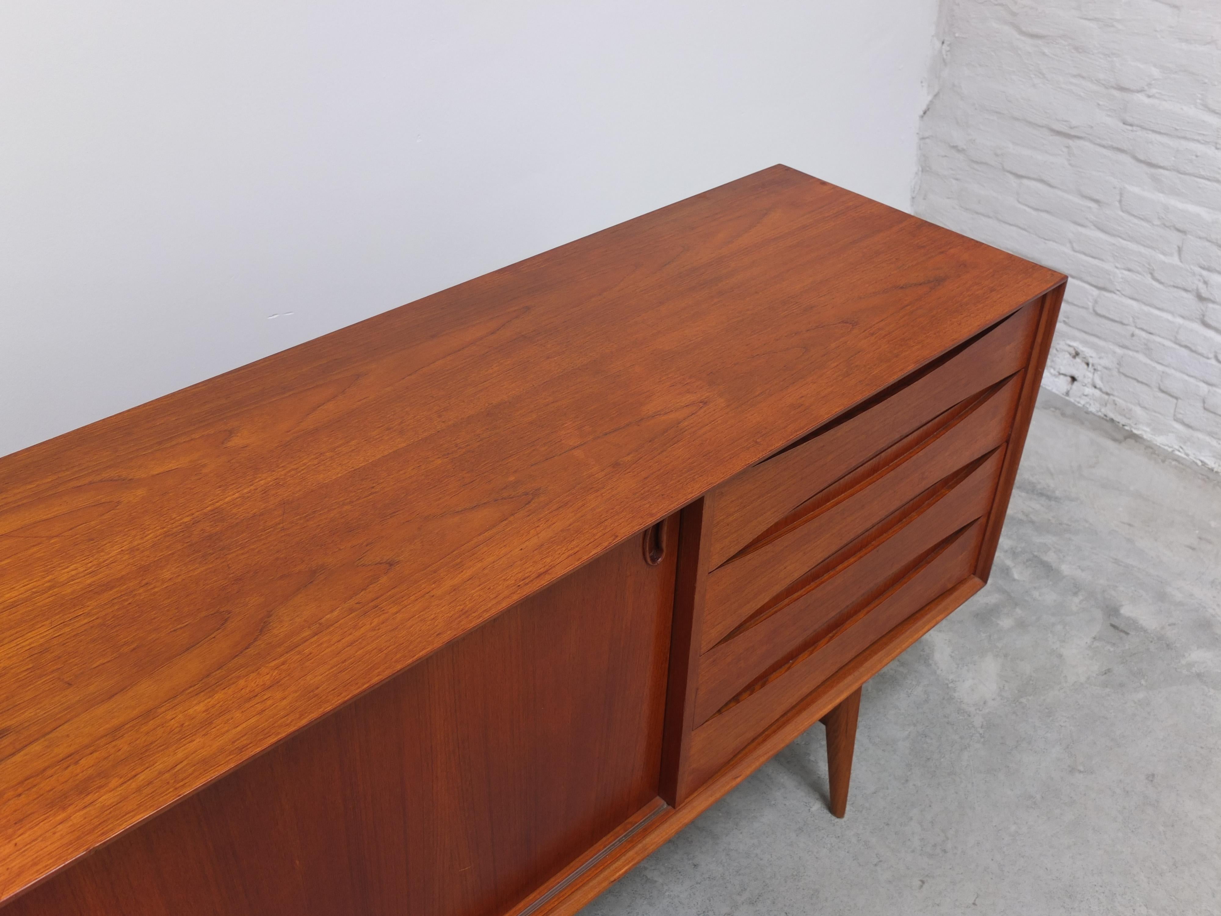 20th Century Teak 'Paola' Sideboard by Oswald Vermaercke for V-Form, 1959