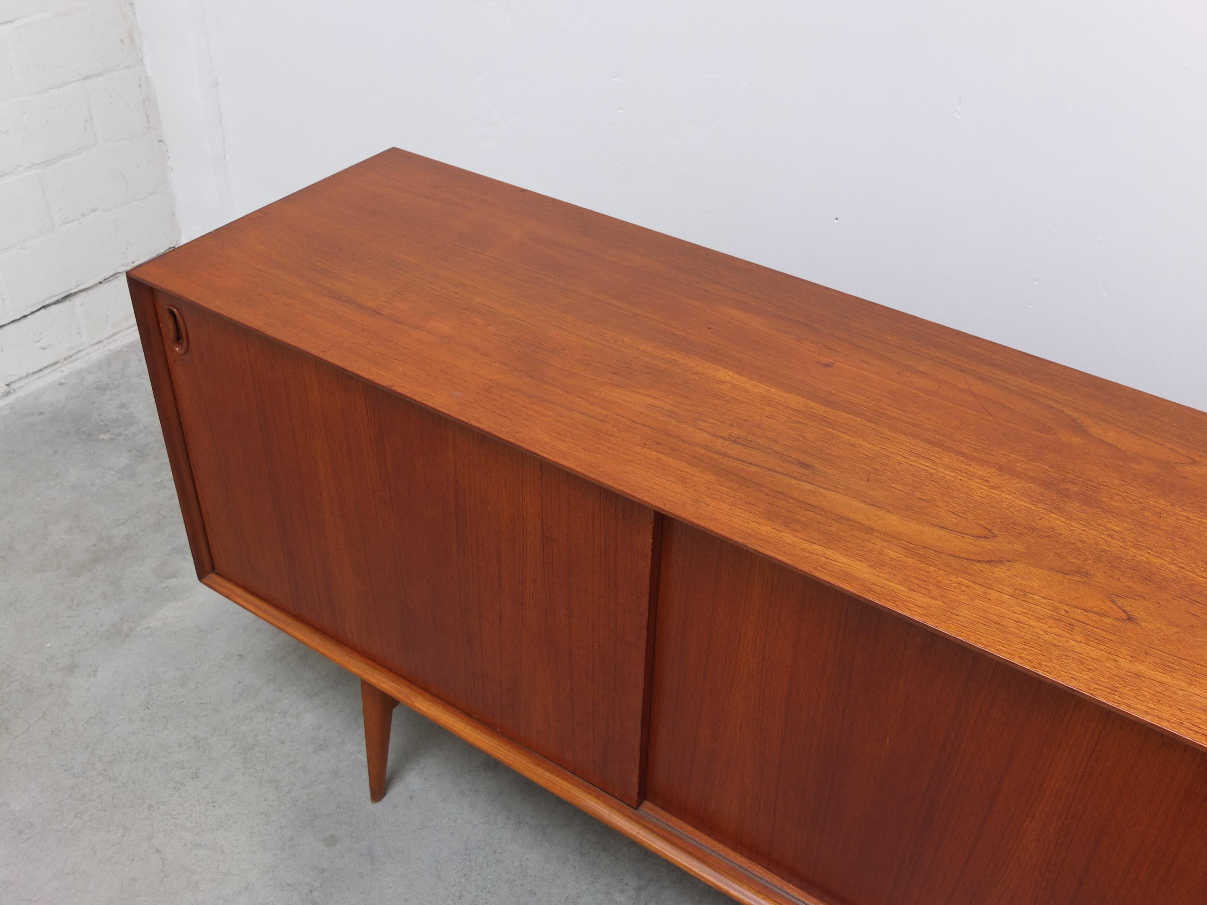 Teak 'Paola' Sideboard by Oswald Vermaercke for V-Form, 1959 1