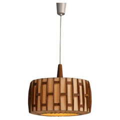 Teak Pendant, America circa 1960