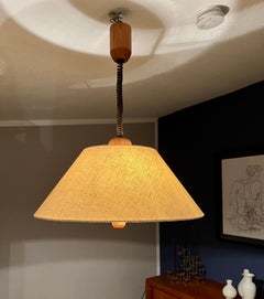 Teak Pendant lamp by Domus