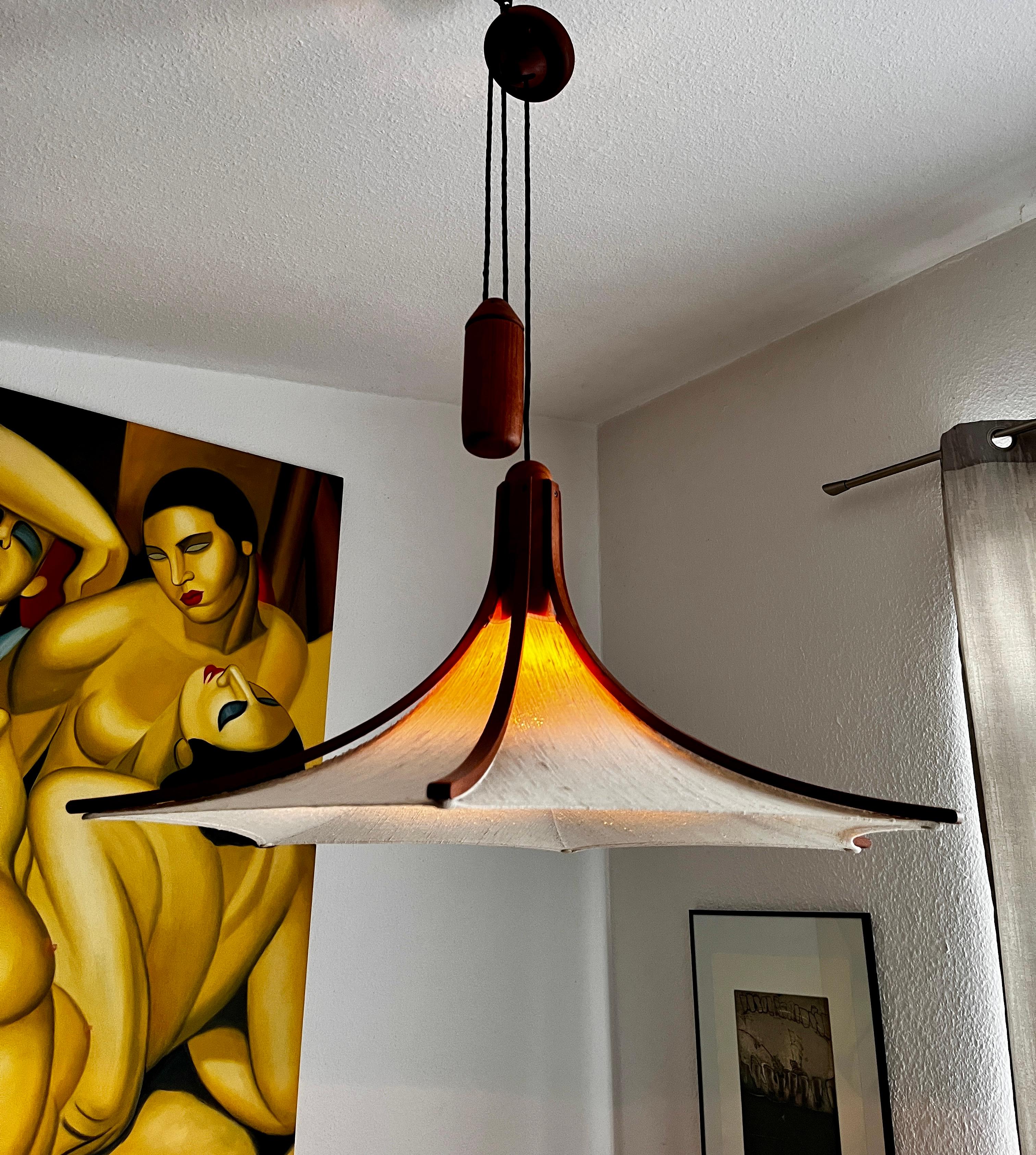 Lámpara colgante de teca by Domus Teca en venta