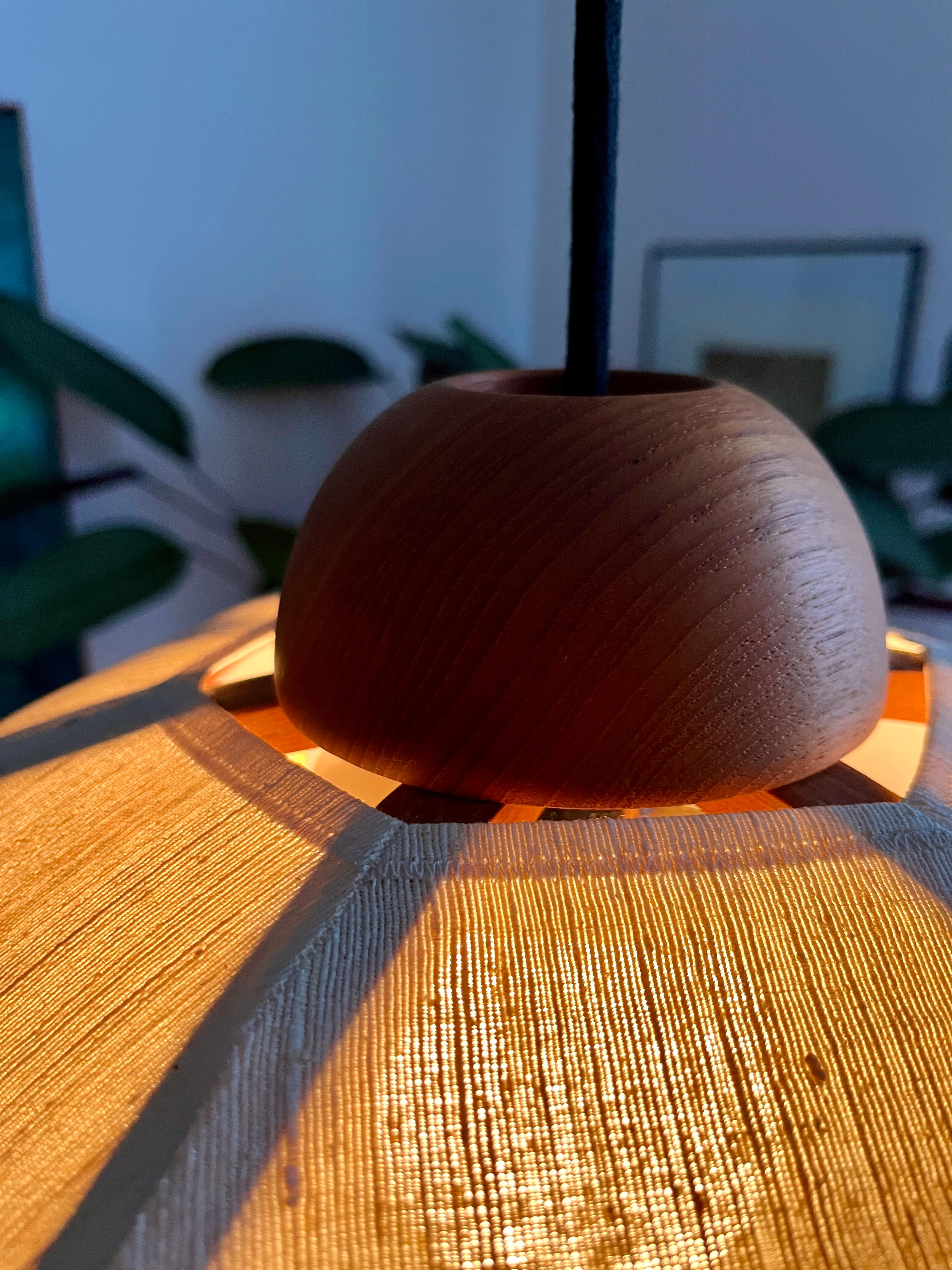Lámpara colgante de teca by Domus Teca en venta