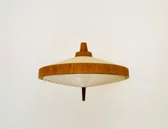 Teak Pendant Lamp by Temde