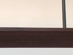 teak pendant light attr. to De Coene - 4 available