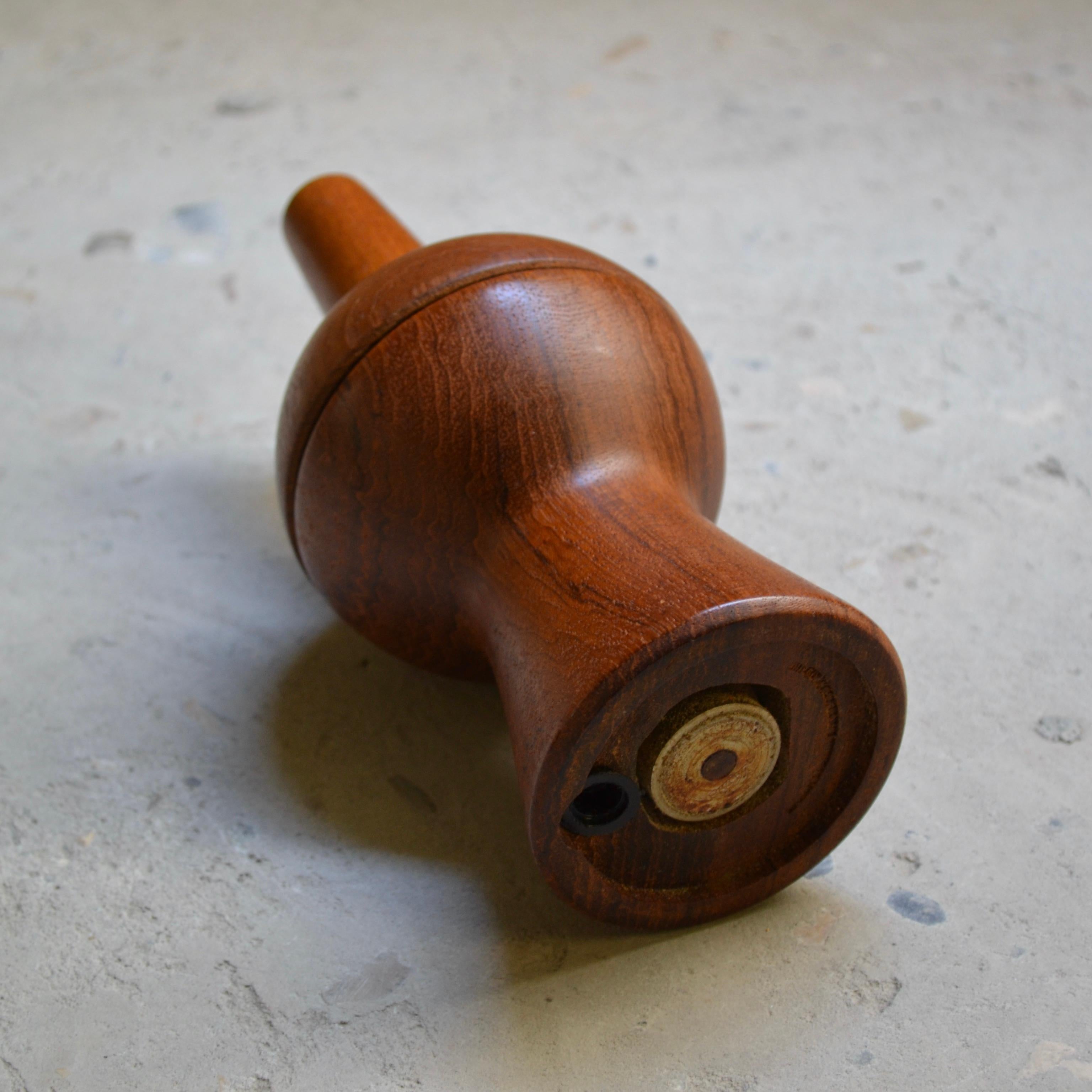 Danish Teak pepper & salt pot 