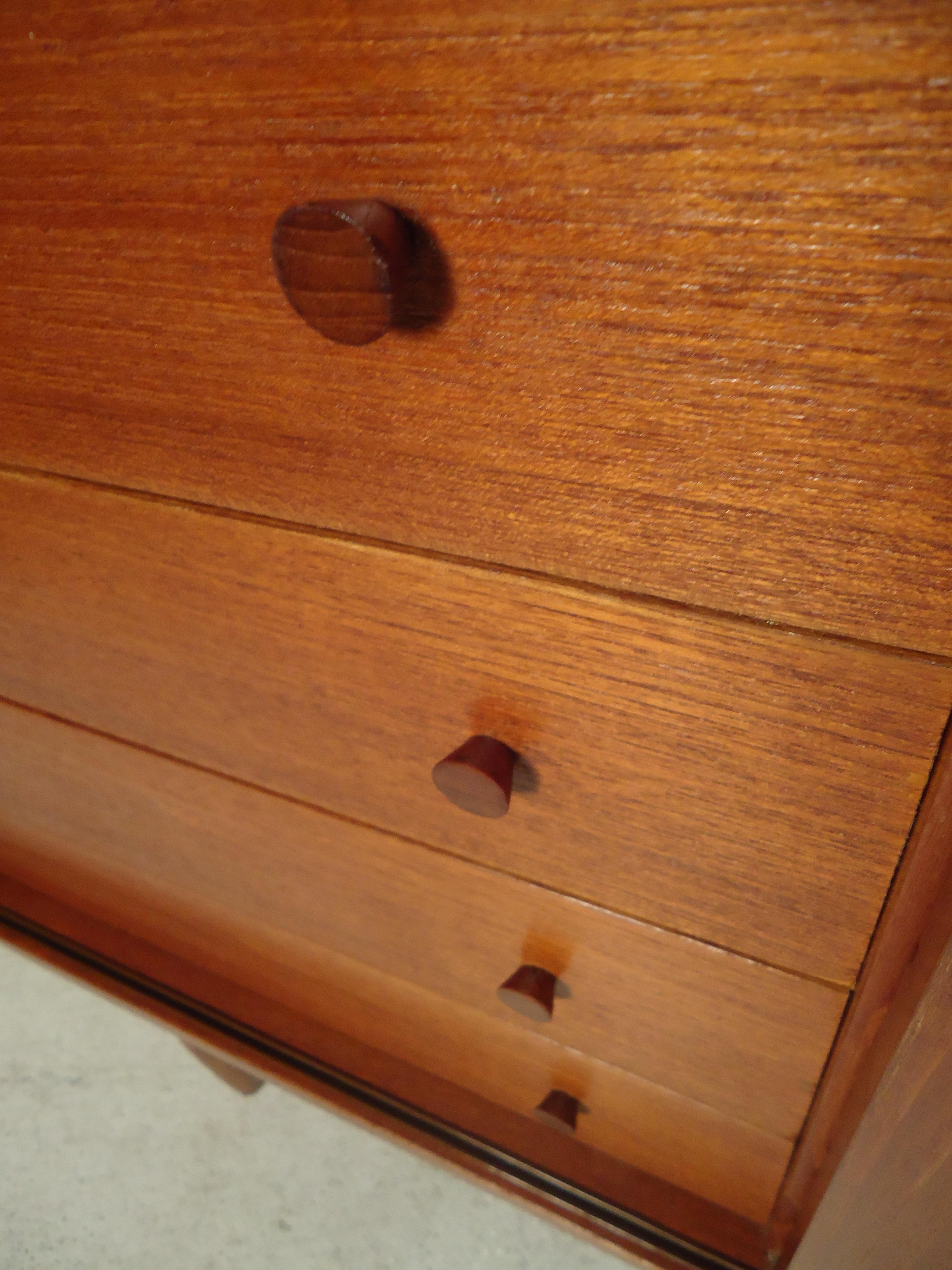 Mid-20th Century Teak Petite Cabinet