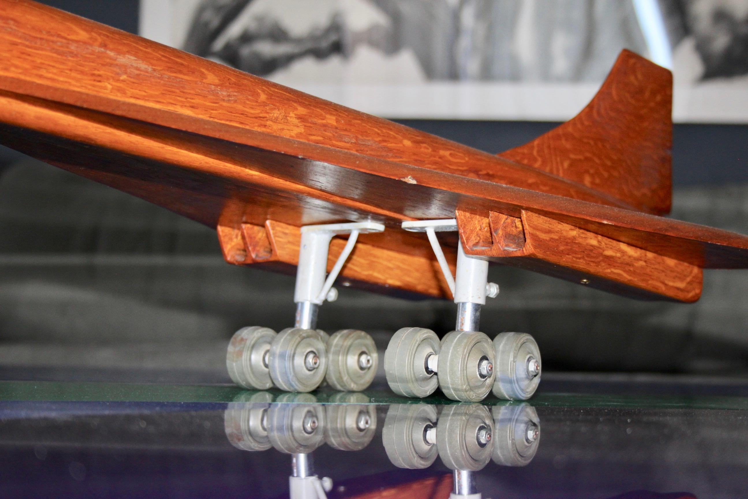 teak plane representing the Concorde For Sale 5