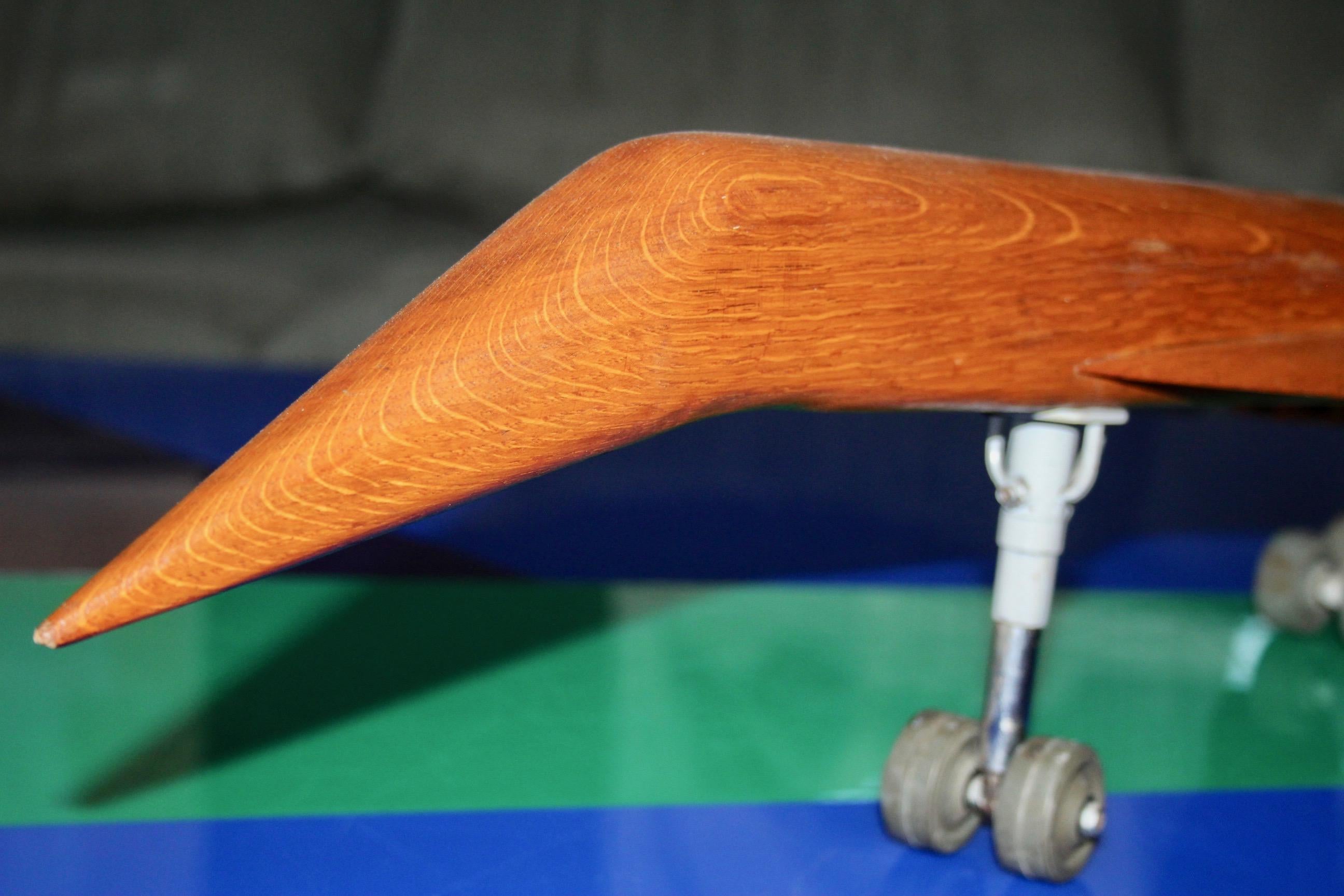 teak plane representing the Concorde For Sale 6
