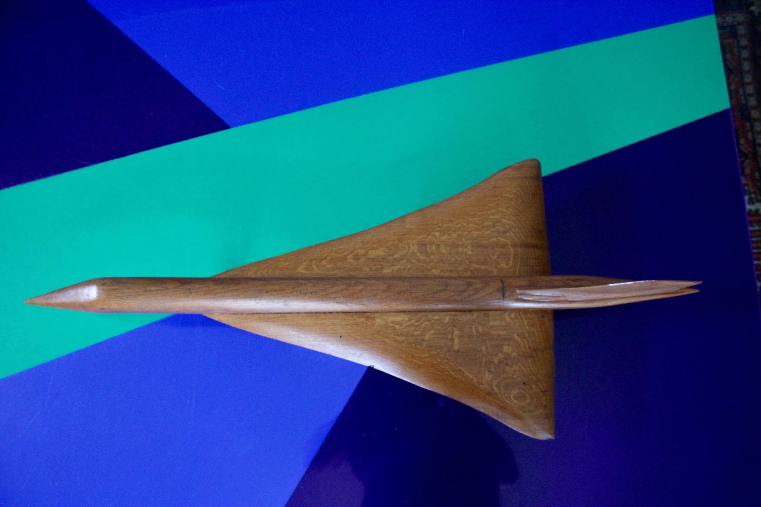 teak plane representing the Concorde For Sale 9