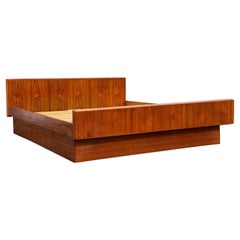 TEAK Queen Floating Bed Frame by Sannemanns Denmark